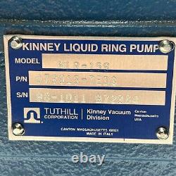 Kinney MLR-15S Liquid Ring Pump 15CFM Tuthill 079015-TE3S CRACKED FEET