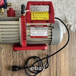 KozyVacu TA450 Vacuum Pump CFM Single-Stage Rotary Vane for HVAC/Auto AC