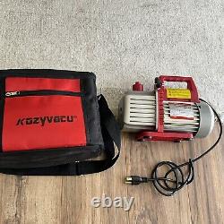 KozyVacu TA450 Vacuum Pump CFM Single-Stage Rotary Vane for HVAC/Auto AC