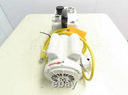 Leybold D16AC Rotary Vane Dual Stage Vacuum Pump PFPE 1Hp 1Phase 120V 14CFM