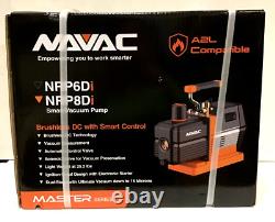 (MA3) NAVAC NRP8Di 8 CFM Dual-Stage Smart Vacuum Pump Brand NewithSealed