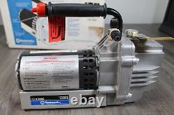Mastercool 90060 A/C Rotary Vane vacuum pump 1.5 CFM 1/6 HP 3450 RPM Two Stage