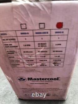 Mastercool 90062-b 3 CFM Vacuum Pump 80 mircons 1720 rpm