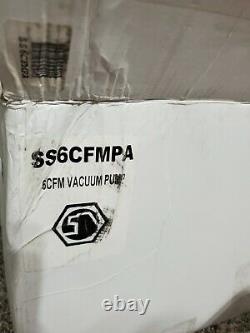 Matco Tools Deep Vacuum Pump SS6CGMPA 6 CFM 1 stage