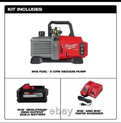 Milwaukee Tool 2941-21 M18 Fuel 5 Cfm Vacuum Pump Kit