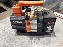 NAVAC NP2DLM 2 CFM Cordless Vacuum Pump See Pictures