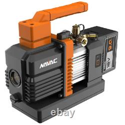 NAVAC NP4DLM Cordless 4CFM Vacuum Pump, 4CFM Flow Rate