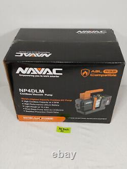 NAVAC NP4DLM Cordless Vacuum Pump (4 CFM)