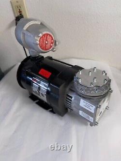 NEW KNF UN026ANI EX Explosion Proof Motor Vacuum Pump 0.9 cfm/26.9Hg-36psi