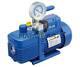 New Stage Vacuum Pump Rotary Vane With Gauge 4.3cfm 1/3hp Air Refrigeration 2pa