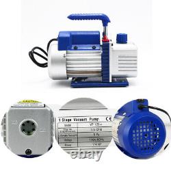 New 3.5 CFM Rotary Vane Air Vacuum Pump for HVAC/AC Refrigerant Recharging