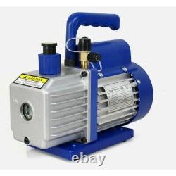 New 3.5 CFM Rotary Vane Air Vacuum Pump for HVAC/AC Refrigerant Recharging