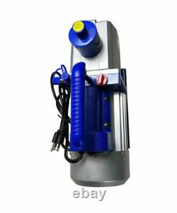 New Listing 1 PC 110V 7CFM 2-Stage Double-Stroke Oil-Rotating Vane Vacuum Pump