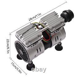 Oil-Free Maintenance Vacuum Pump Air Compressor Pump 550 Watt 1/4'' 3.6CFM 110V