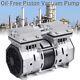 Oilless Vacuum Pump Industrial Oil-free Piston Vacuum Pump+filter Fast Shipping