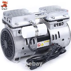 Oilless Vacuum Pump Oil Free Air Compressor Piston Compressor Pump 550W 67 L/min