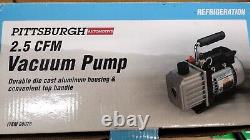 Open BoxPittsburgh Automotive 2.5 CFM Vacuum Pump FREE & FAST SHIPPING