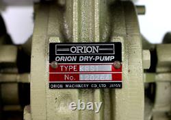 Orion Machinery Co. KRS-1 Oil-Less Vacuum Pump 0.2 Kw 3 CFM