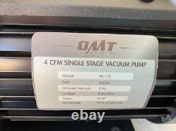 Orion Motor Tech 4 Cfm AC Vacuum Pump With Manifold Gauge Set & Leak Detector HVAC