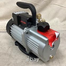 PRO-SET VP4D Vacuum Pump 4cfm 1/2hp 10µm 22lb Wt