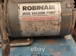 ROBINAIR 10 CFM High Volume VACUUM PUMP 15120 Heating And Air WORKS