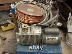 ROBINAIR 10 CFM High Volume VACUUM PUMP 15120 Heating And Air WORKS