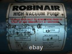 Robinair 115v 5 CFM High Vacuum Pump 15101B