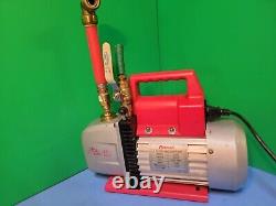 Robinair 15300 3 CFM 2 Stage Vacuum Pump 115v Tested Good Working Condition
