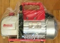 Robinair 15300 Vacuum Pump 3 CFM 2 Stage 115v VacuMaster