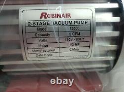 Robinair 15500 VacuMaster 5 CFM Economy Vacuum Pump BOXES ARE DISTRESSED