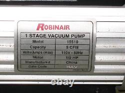 Robinair (15510) VacuMaster Single Stage Vacuum Pump Single-Stage, 5 CFM