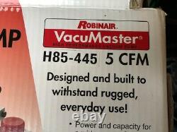 Robinair, H85-445 Vacuum Pump, 115 Volts, 5 CFM 1/3 HP