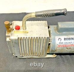 Robinair Model 15102-B High Vacuum Pump Motor 115V 60HZ 6.2A 3 CFM HVAC 43E