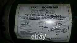 Robinair VacuMaster 15600 High Performance Vacuum Pump 6 cfm 1/2HP 115v motor