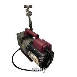 Robinair Vacumaster High Performance 6 CFM Vacuum Pump 15600 with GE Motors