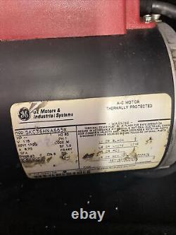 Robinair Vacumaster High Performance 6 CFM Vacuum Pump 15600 with GE Motors Works