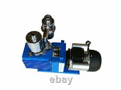 Rotary Vacuum Pump 2.2CFM with Oil Mist Remover and Inlet Filter