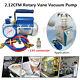 Rotary Vane Deep Vacuum Pump 2.12cfm 1/5hp Hvac Tool 2pa 220v Air Conditioning