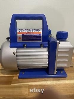 Rotary Vane Vacuum Pump 3CFM, 10 Pa, 110V, 1/4 HP