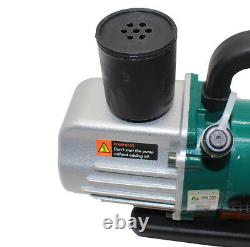 Rotary Vane Vacuum Pump Single Stage 1.8CFM 1/6HP air conditioning pump 50ml/min