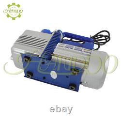 Single-Stage Rotary Vane HVAC Air Vacuum Pump with Oil Bottle 110V 9.6 CFM 1 HP