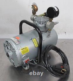 T184605 Gast 1HAB-25-M100X Oil-less Piston Compressor Vacuum Pump