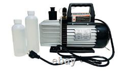 TUTTOKOOL vacuum pump HVAC TVP72 115VAC 60HZ 7CFM Dual Stage 3/4 HP FA