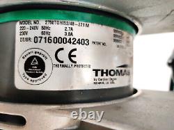 Thomas 2750 TGHI52/48-221M Compressor Vacuum Pump 240V 1.35cfm w Accessories