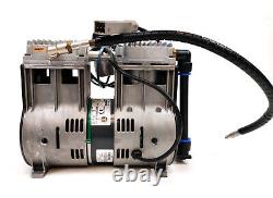Thomas 2750 TGHI52/48-221M Compressor Vacuum Pump 240V 1.35cfm w Accessories