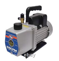 Uniweld U5VP2 115/220-V 2-Stager 5.5 CFM Vacuum Pump Easy to Carry