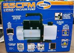 Uniweld U5VP2 5.5 CFM 2 Stage Vacuum Pump