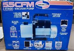 Uniweld U5VP2 5.5 CFM 2 Stage Vacuum Pump