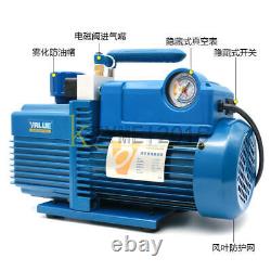 V-i240SV 2 Stage 1/2HP Rotary Vane Vacuum Pump For Air Conditioning Refrigerato