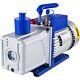 Vevor Vacuum Pump 12cfm 1hp Vane Vacuum Pump Two Stage 3 X 10-1 Pa Ultimate Hvac